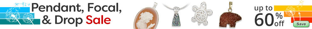 Save on our Pendant, Focal, and Drop Sale with discounts up to 60% off.