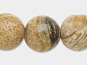 Picture Jasper Beads