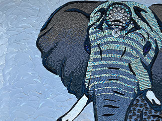 “Queenie” Inspirational Bead Mosaic