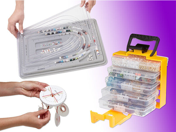 Bead board and carrying case