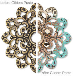 Before Gilders Paste/ after Gilders Paste