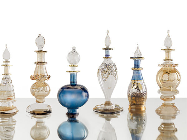 Several perfume bottles