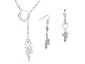 Lariat-Style Necklace and Earring Set