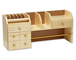 Wooden organizer