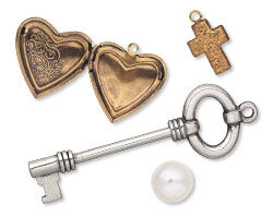 key and locket components