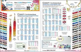 Two page catalog spread