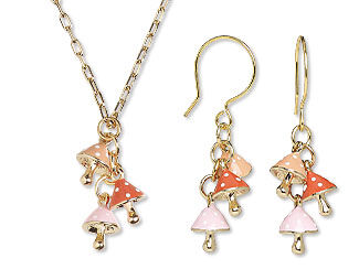 Single-Strand Necklace and Earring Set