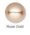 Rose Gold Crystal Pearl