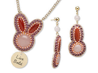 Single-Strand Necklace and Earring Set