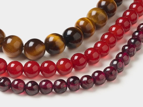 Round Gemstone Beads