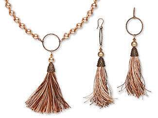 Single-Strand Necklace and Earring Set