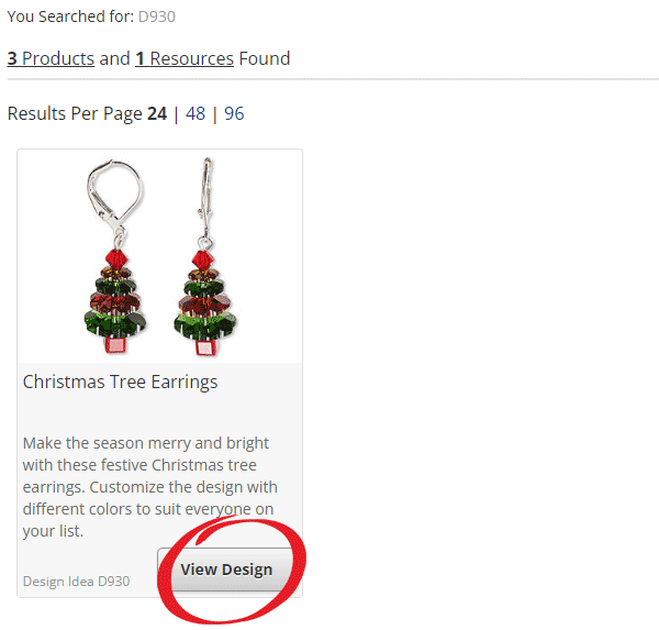 Step 3 Screenshot: Click the "View Design" button to view the Design Idea.
