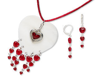 Single-Strand Necklace and Earring Set