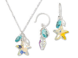 Single-Strand Necklace and Earring Set