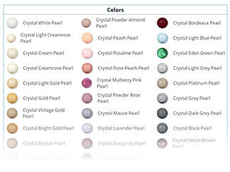 Crystal Passions® Crystal Pearl Colors