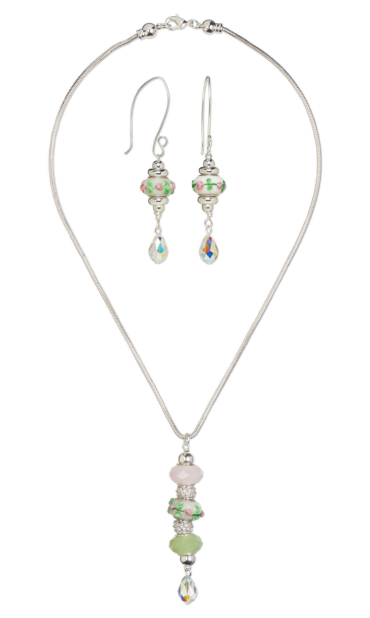 Design Idea RB2S Necklace and Earrings