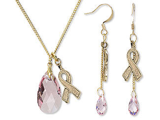 Single-Strand Necklace and Earring Set