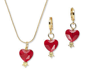Single-Strand Necklace and Earring Set