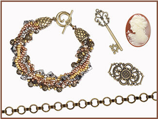 Antiqued Jewelry Appeal