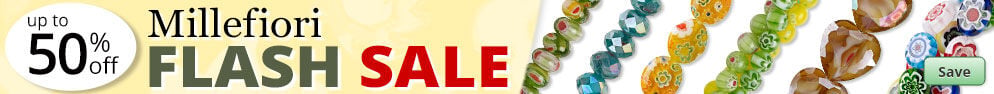 Save on our May Day Millefiori Glass Flash Sale with discounts up to 50% off.