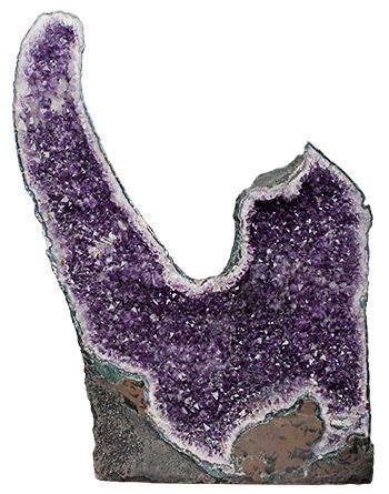 Amethyst geode from Aria, Brazil