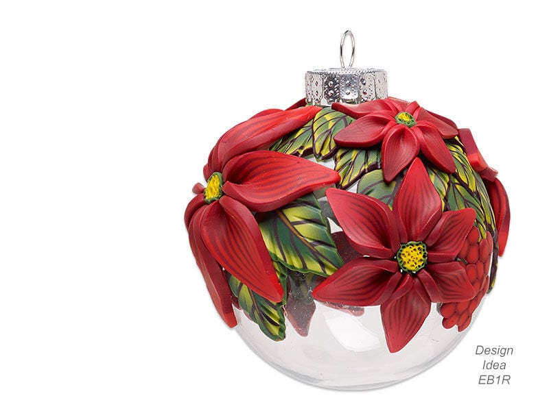 an ornament with polymer clay