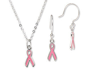 Single-Strand Necklace and Earrings Set