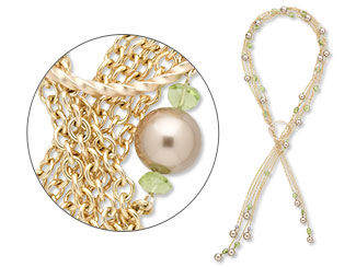 Multi-Strand Lariat-Style Necklace