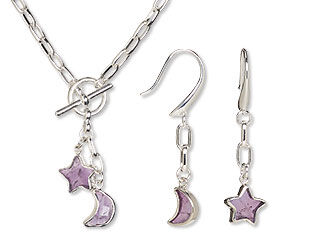Lariat-Style Necklace and Earring Set