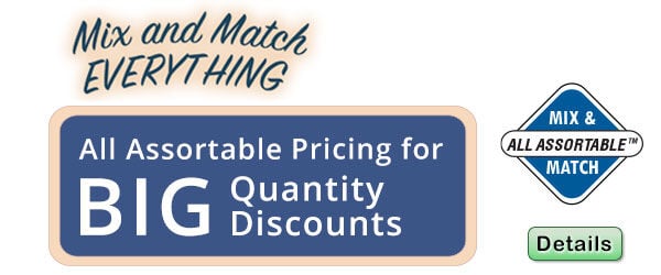 Mix and Match Everything. Click for more Details.