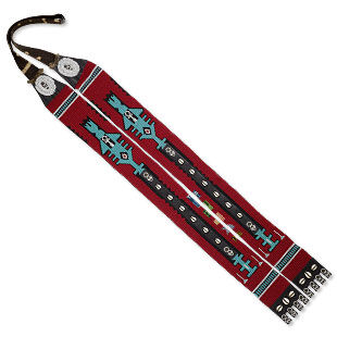 Beaded Kente Shawl