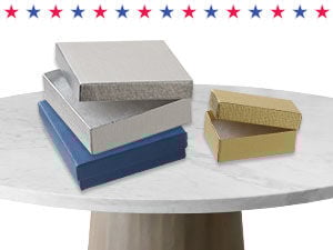New Made in the USA "Cotton"-Filled Boxes