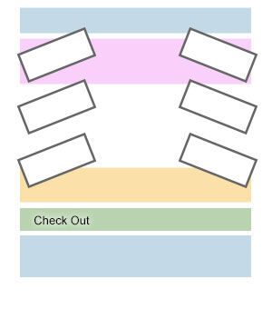 Diagram of a floor plan