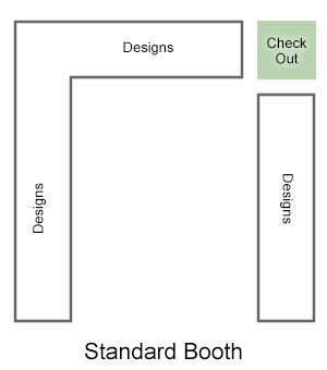 Diagram of a layout plan