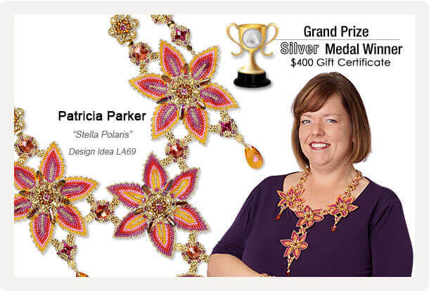 Silver medal winning Design Idea LA69 by Patricia Parker
