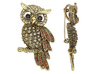 Owl Brooch