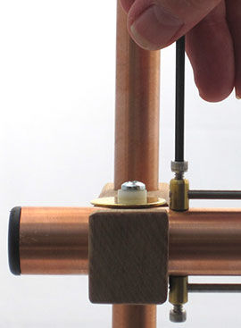 Step 33 - Loosen other heddle bar (now on top)