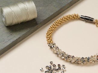 Secrets to Kumihimo Project 8: 8-Strand Braid with Beads and Crystals