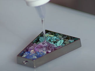 Create Your Own Crushed Stone Inlay Jewelry