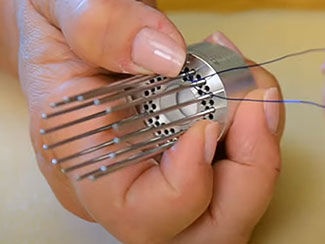 How to Use the Beadalon Ring Weaver Tool