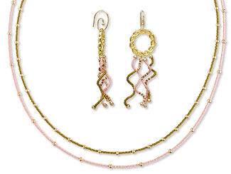Two-Piece Necklace and Earring Set