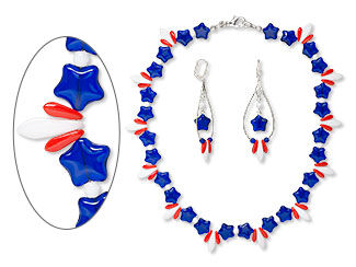 Single-Strand Necklace and Earring Set