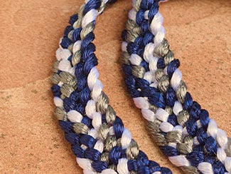 Secrets to Kumihimo Project 4: 10-Strand Flat Braid
