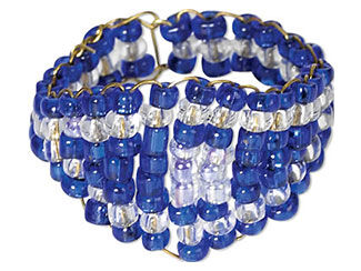 Ring with Seed Beads