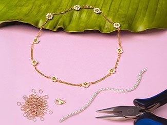 Flower Choker Necklace