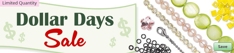 Save on our Dollar Days Sale.