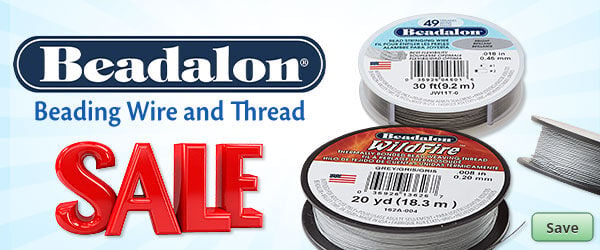 Save on our Beadalon&reg; Beading Wire and Thread Sale.