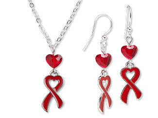Single-Strand Necklace and Earrings Set
