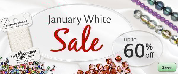 Save on our January White Sale with discounts up to 60% off.