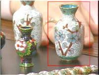 Sanded and polished vase